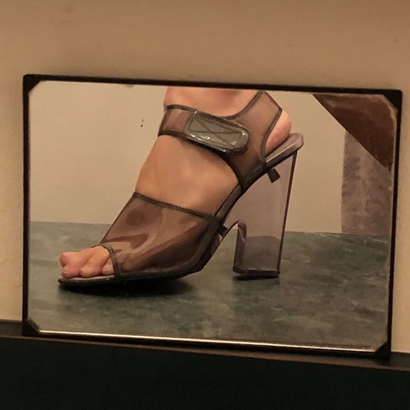 Vintage Prada lucite heels - Picture 4 of 5